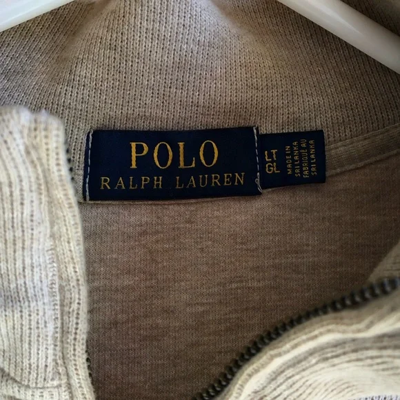 Ralph Lauren Men's Half Zip-Up Sweater - Picture 15 of 15